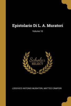 epistolario di l. a. muratori; volume 10-9780270792508