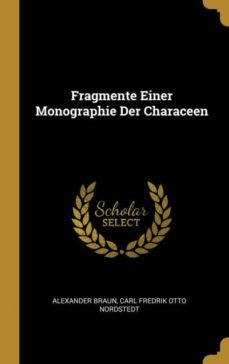 fragmente einer monographie der characeen-9780274146208