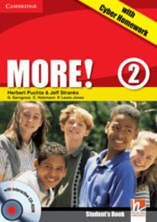 more! level 2 student s book with interactive cd-rom with cyber homework-9780521146708