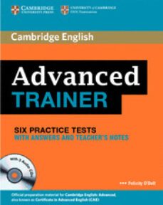 advanced trainer six practice tests with answers and teachers notes with 3 audio cds-9780521187008