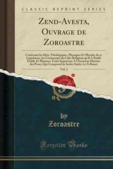 zend-avesta, ouvrage de zoroastre, vol. 2-9781390599008