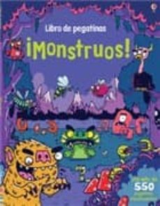 monstruos: libro de pegatinas-9781409558408
