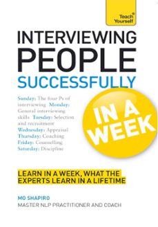 interviewing people successfully in a week: teach yourself (ebook)-mo shapiro-9781444159608