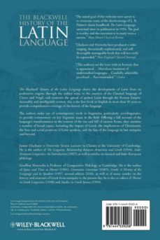 blackwell history latin language-9781444339208