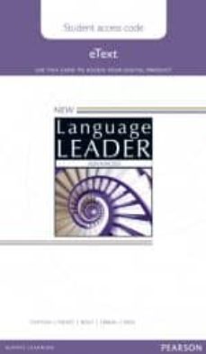 new language leader advanced student etext access card-9781447974208
