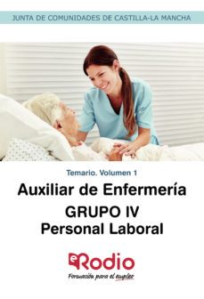 auxiliar de enfermeria. grupo iv. personal laboral. temario. volumen 1 (ebook)-9781524313708