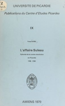 l'affaire suleau (ebook)-yves avril-9782307171508