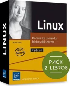 linux (pack de 2 libros: domine los comandos basicos del sistema (4ª ed.))-9782409000508