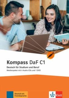 kompass daf c1 medienpaket 4cds + 1 dvd-9783126700108