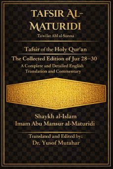 tafsir al-maturidi: ta'wilat ahl al-sunna (volume 27-30)  juz 27-30 (ebook)-yusof mutahar-9783695258208
