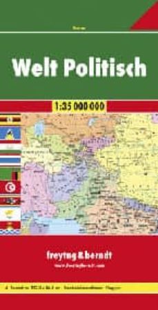 mapa del mundo plegado: escala: 1:35.000.000-9783707912708