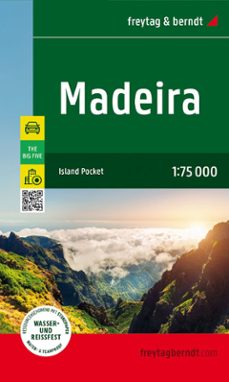madeira 1:75.000 island pocket plastificado-9783707922608