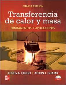 transferencia de calor y masa (4ª ed) fundamentos y aplicaciones-yunus cengel-9786071505408