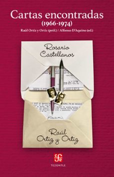 cartas encontradas (1966-1974) (ebook)-rosario castellanos-9786071678508