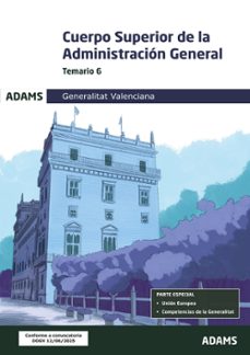 temario 6 cuerpo superior de administracion general de la general itat valenciana-9788410775008