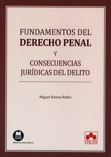 fundamentos del derecho penal y consecuencias juridicas del delito-9788411942508