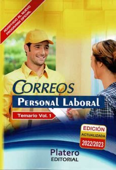 personal laboral de correos: temario (vol. 1) (ed. 2022/2023)-jose garcia rodriguez-9788412245608