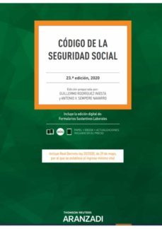 codigo de la seguridad social (papel + e-book)-antonio sempere navarro-9788413089508