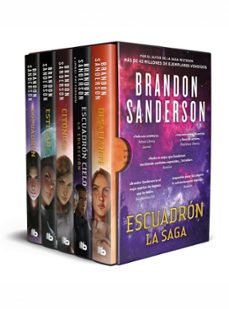 estuche escuadrón (contiene: escuadrón;  estelar;  citónica; desafiante)-brandon sanderson-9788413149608