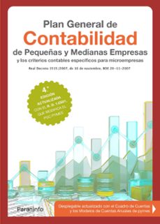 plan general de contabilidad de pequeñas y medianas empresas 4.ª edicion-9788413661308