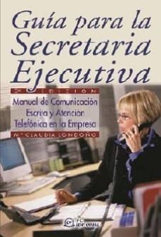 guia para la secretaria ejecutiva (ebook)-9788415683308