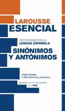 diccionario esencial de sinonimos y antonimos (3ª ed.)-9788416368808