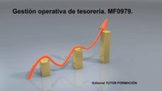 gestion operativa de tesoreria. mf0979-9788416482108