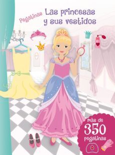 las princesas y sus vestidos (pegatinas)-9788416648108