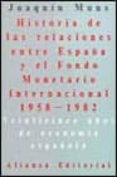 historia de las relaciones entre españa y el fmi-9788420690308