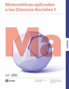 matematicas 1º bachillerato ccss lomloe-9788421874608