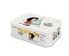 coleccion mafalda: 11 tomos en una caja de lata (edicion ¡feliz a niversario, mafalda!)-9788426420008