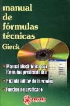 manual de formulas tecnicas gieck (incluye cd-rom)-kurt gieck-reiner gieck-9788426713308