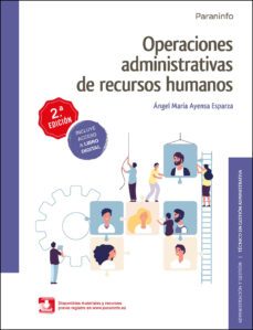 operaciones administrativas de recursos humanos  2ª edicion 2020-9788428343008
