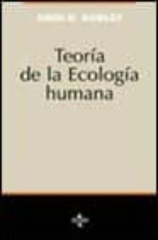 teoria de la ecologia humana-amos h. hawley-9788430920808