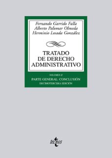 tratado de derecho administrativo (vol. ii): parte general: concl usion (13ª ed.)-9788430955008