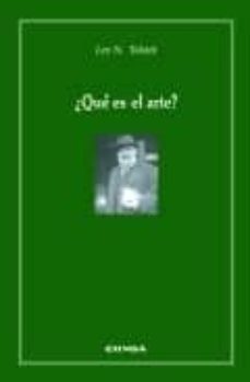 ¿que es el arte?-leon tolstoi-9788431325008