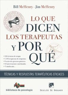 lo que dicen los terapeutas y por que-bill mchenry-jim mchenry-9788433031808