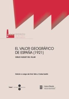 valor geografico de españa. 1921-huguet del villar-9788447534708