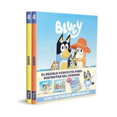 bluey. un cuento - ¡a la playa! ¡a la piscina! pack con dos libro s de bluey para disfrutar del verano-9788448874308