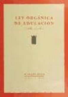ley organica de educacion-9788461106608