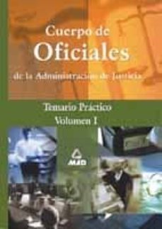 cuerpo de oficiales de la administracion de justicia: temario (vo l. i)-9788466524308