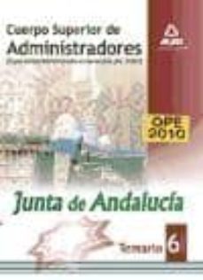 cuerpo superior de administradores especialidad administracion ge neral (a1 1100). turno libre y promocion interna. temario vol. vi-9788467652208
