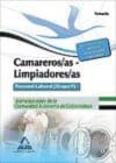 camareros/as-limpiadores/as. personal laboral (grupo v) de la administracion de la comunidad autonoma de extremadura. temario-9788467696608