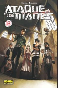 ataque a los titanes 13-hajime isayama-9788467978308
