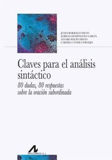 claves para el analisis sintactico-julio borrego nieto-9788471339508