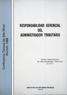 responsabilidad gerencial del administrador tributario-9788471968708