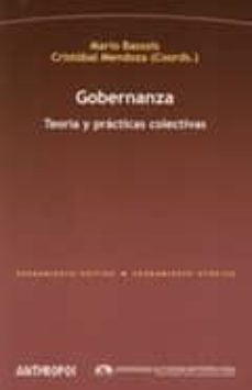 gobernanza: teoria y practicas colectivas-9788476589908
