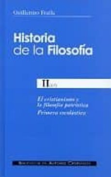 el cristianismo y la filosofia patristica: historia de la filosof ia ii (1º)-9788479148508