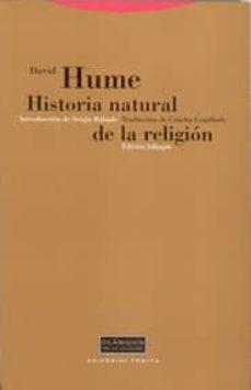 historia natural de la religion (ed. bilingue)-9788481646108