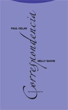 correspondencia (paul celan - nally sachs)-9788481647808